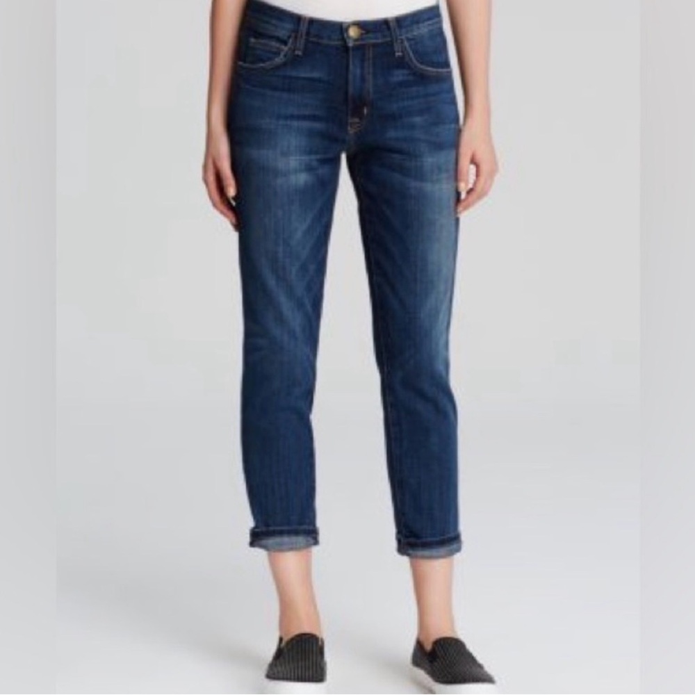 Current/Elliott Women's The Fling Slim Boyfriend Jeans - Picture 2 of 9